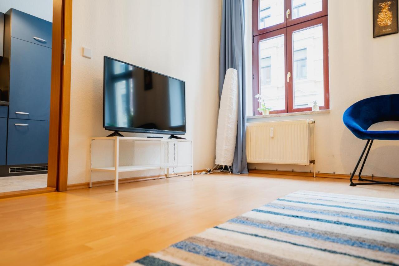 Blue Chili 08 - Magdeburg 2-Zimmer Altbau, Wi-Fi, 5 Pax Exterior foto